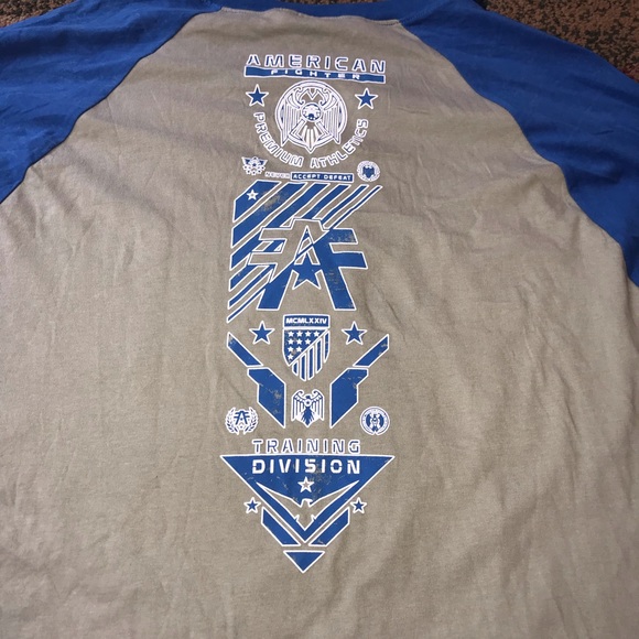 Men’s American Fighter Shirt 3XL 3/4 Sleeve - Picture 5 of 5